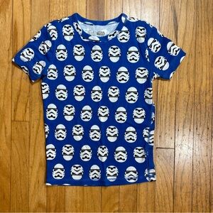 Gap Boys size 10 Star Wars Stormtrooper pajama set